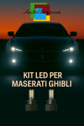 🔥KIT LED D3S 6000K BIANCO CANBUS &ndash; Anabbaglianti per Maserati Ghibli🔥