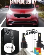❤?KIT LAMPADE ANABBAGLIANTI LED KIA VENGA LED H7 6000K BIANCO NO ERROR❤?